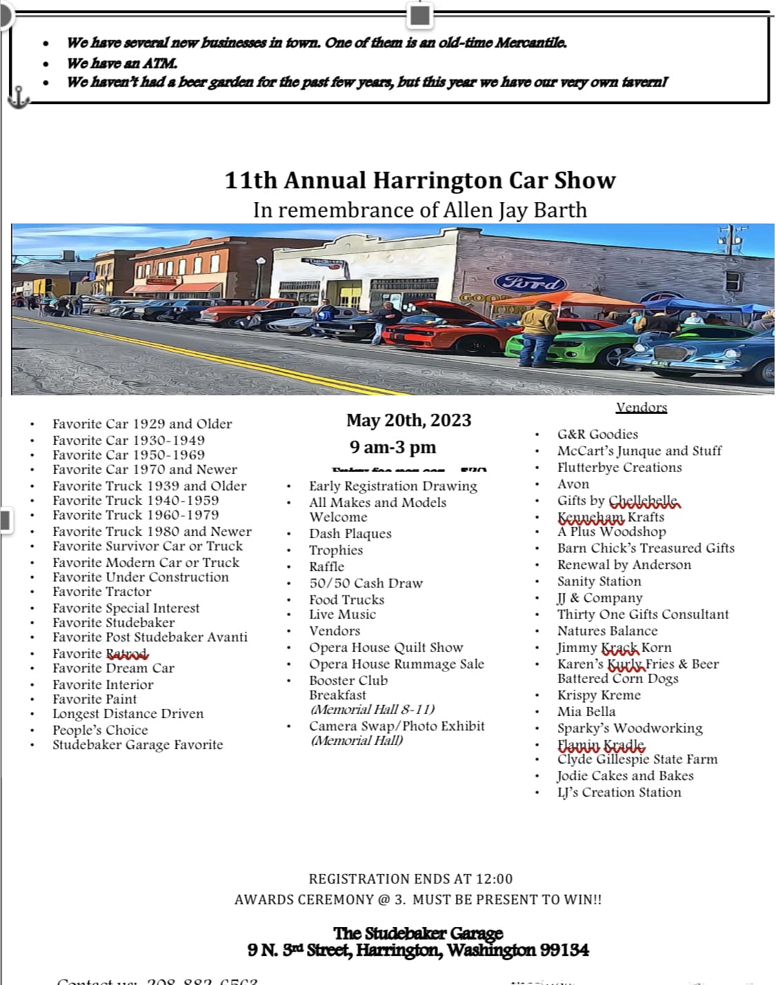 Harrington Car Show 2023