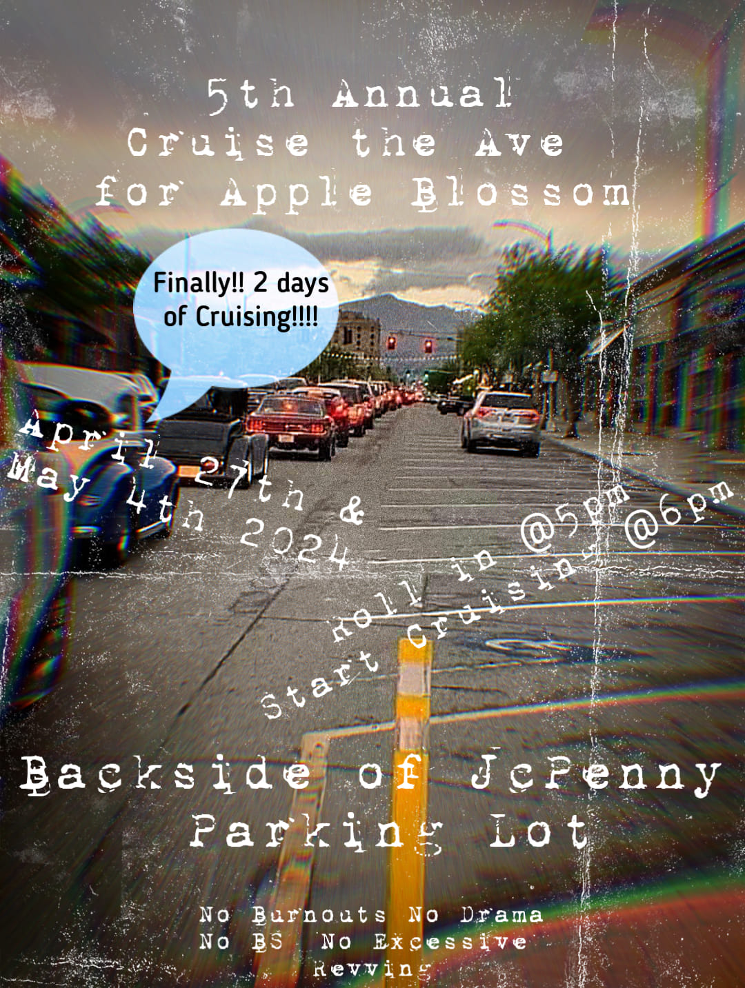 Cruise the Avenue for Apple Blossom