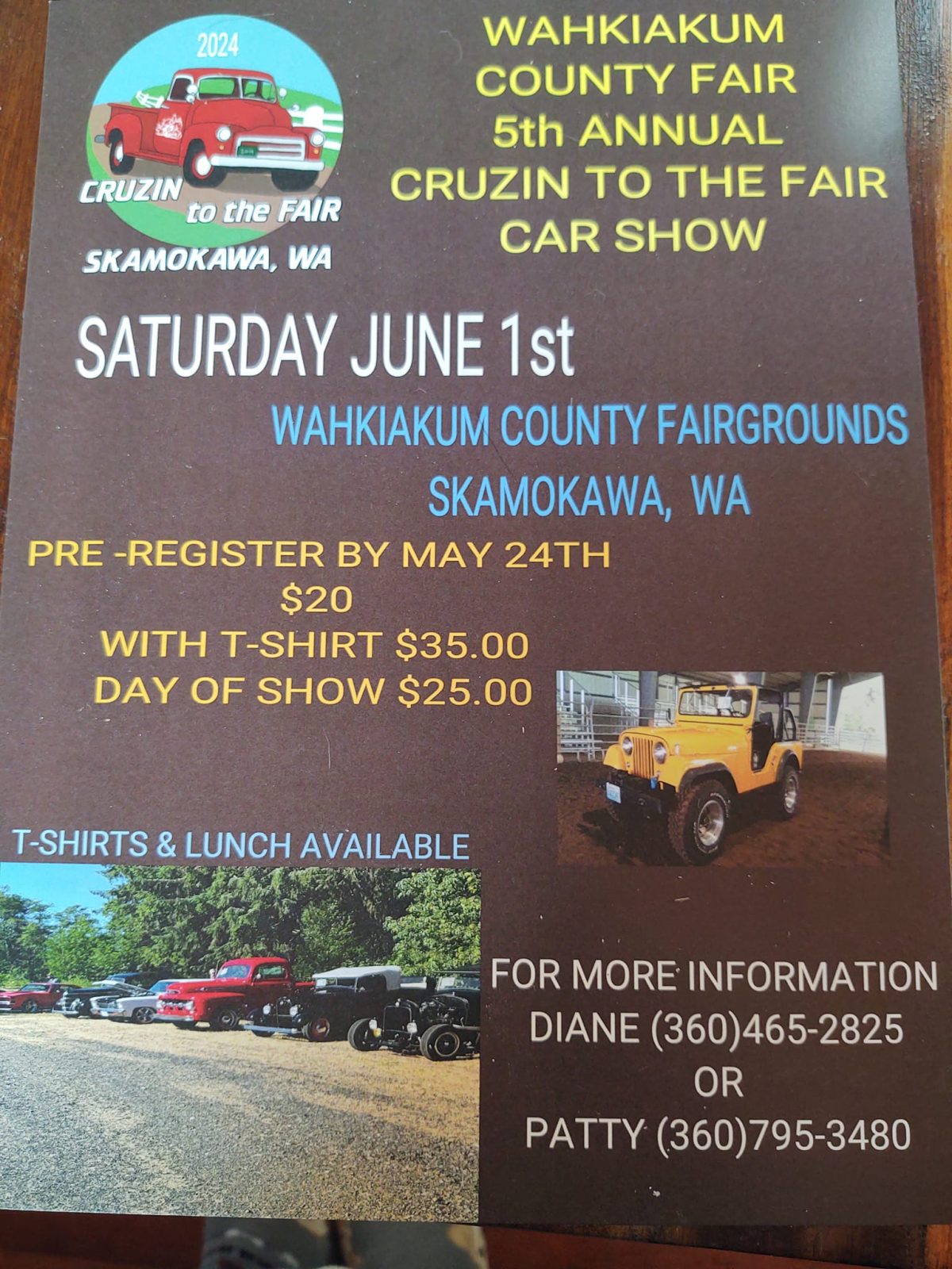 Cruzin to the Fair Car Show