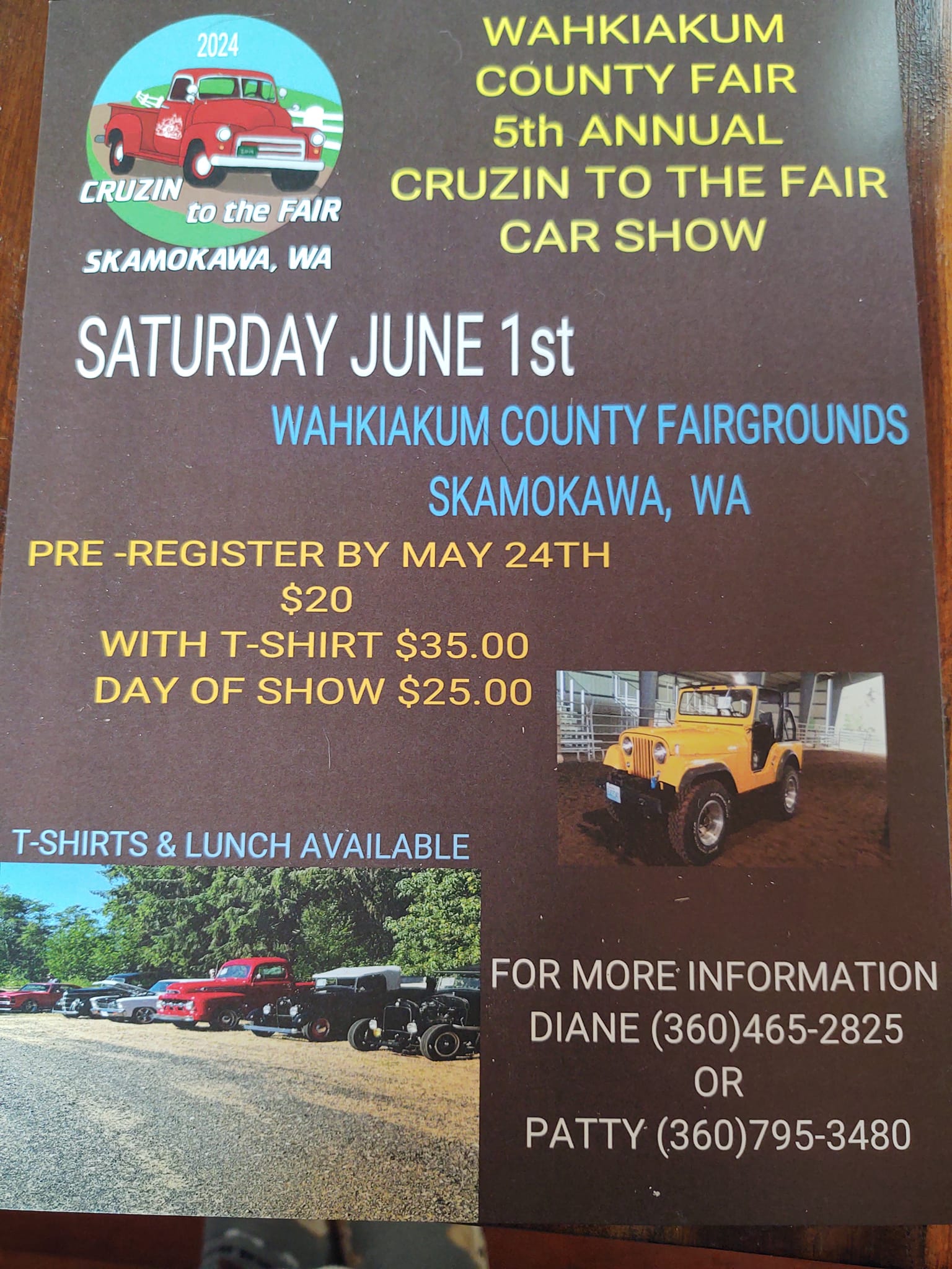 Cruzin to the Fair Car Show