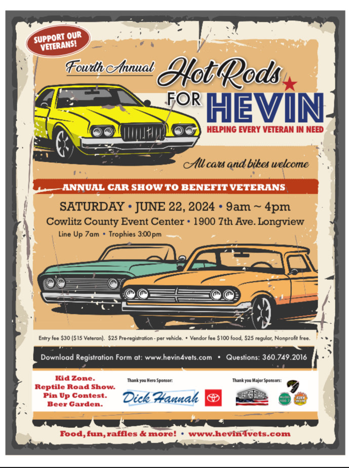 Hot Rods for HEVIN Car Show